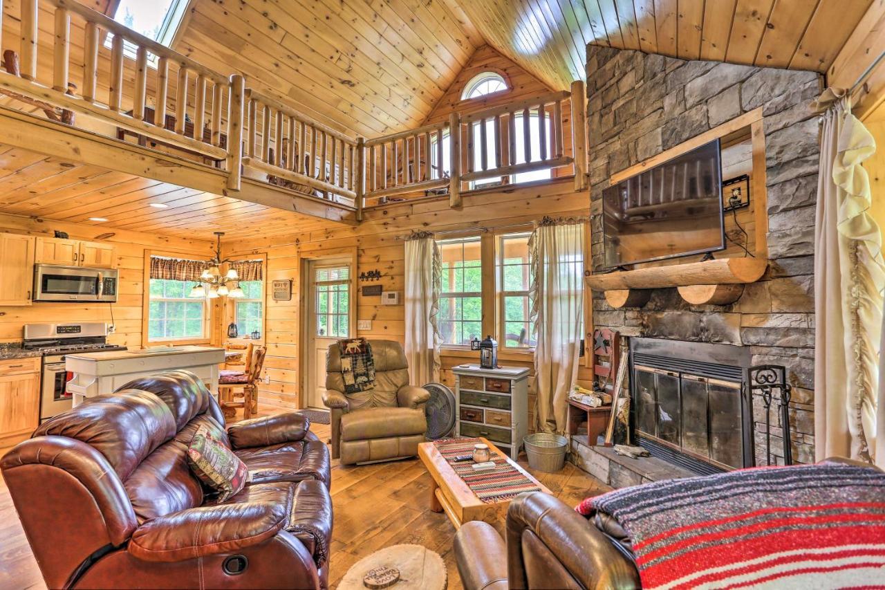 Charming Blakely Cabin With Porch And Valley Views! Bagian luar foto
