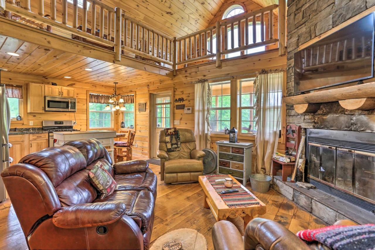 Charming Blakely Cabin With Porch And Valley Views! Bagian luar foto